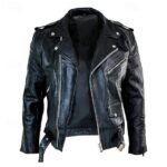 Men's Faux Leather Jacket Transition Jacket Biker Jacket Motorcycle Jacket